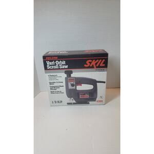 Skil Saw Variable Speed Vari-Orbit Scroll Jig Saw Number 4395 Woodworking Metal